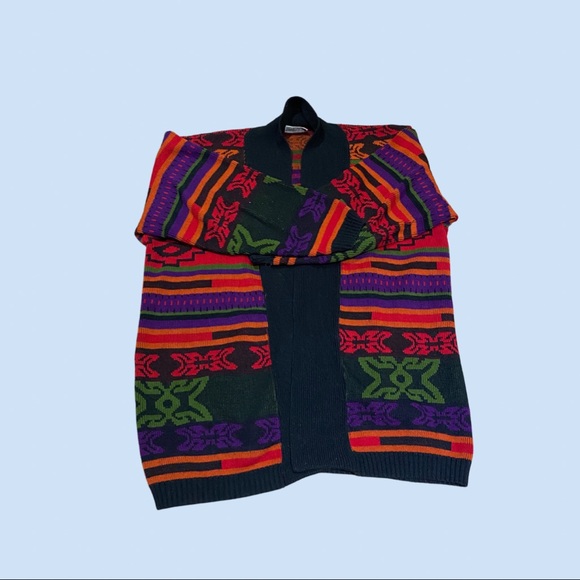 80s Hot Cashews Cardigan! - Picture 1 of 4